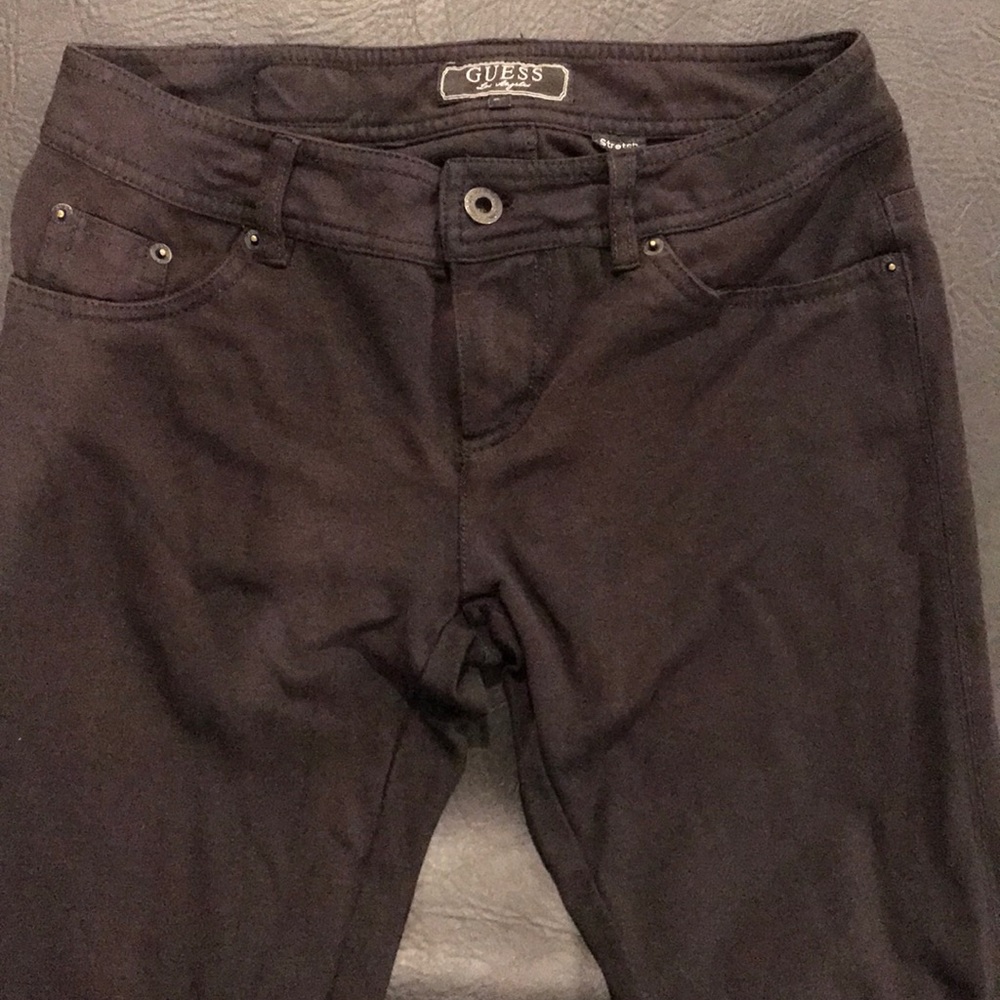 Guess black jeggings